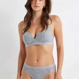 Koton Self Design Mid-Rise Basic Briefs 8684287512214-8