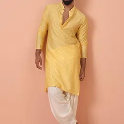 KISAH Men Ethnic Motifs Thread Work Kurta-picture-46