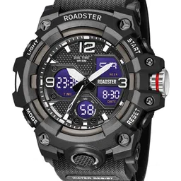 The Roadster Lifestyle Co Men Multi Function Analogue & Digital Watch RDSTR-8008-BLACK-image-84
