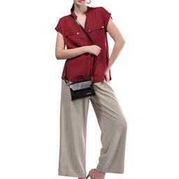 Fastrack Structured Sling Bag with Fringed image 5