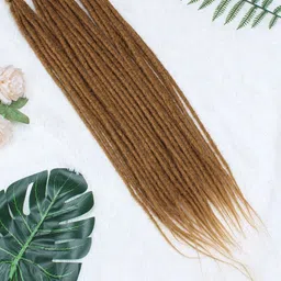 RITZKART Clip In Straight Locks Hair Extension- Golden- 36 Inch-image-41