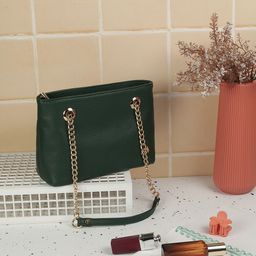 Metro Embellished Structured Handheld Bag with Quilted-4