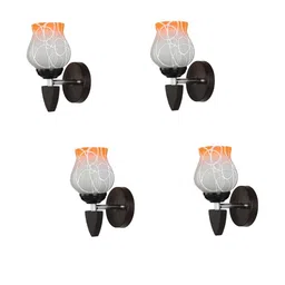 SOMIL Orange Glass Cylinder Wall Lamps-image-70