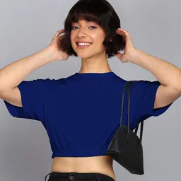 Adyavastram Cotton Blouson Crop Top-picture-33