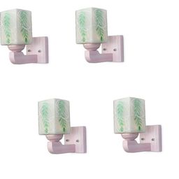 1ST TIME Green & White Solid Glass Traditional Cylinder Wall Lamps Wall Lamps-picture-34