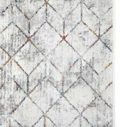Sapana Carpet-Mats Grey Geometric No Shredding Polyester Carpet image 4