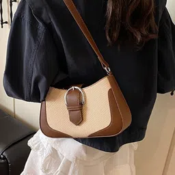StyleCast x Revolte PU Bowling Sling Bag with Applique-image-95