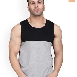 Slowloris Men Pack Of 2 Printed Bio-Wash Combed Cotton Innerwear Vest-picture-2