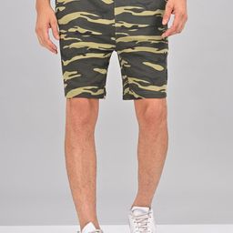 Masculino Latino Plus Men Rapid-Dry Camouflage Printed Cotton Running Shorts-picture-4