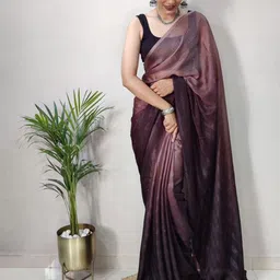 DIVASTRI Ombre Pure Georgette Saree-picture-13