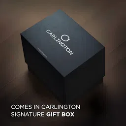 CARLINGTON Men Dial & Straps Analogue and Digital Multi Function Watch Endurance 9145 Teal image 2