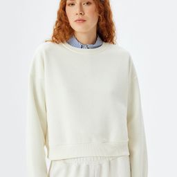 Koton Women Round Neck Long Sleeves Sweatshirt-image-30