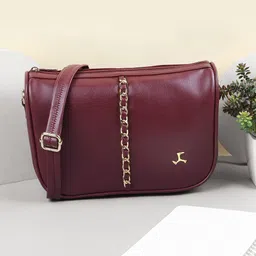 Mochi PU Swagger Handheld Bag with Tasselled-10