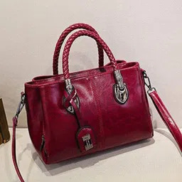 DressBerry PU Structured Shoulder Bag-9