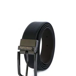 Elite Crafts Men Italian Leather Reversible Formal Belt-image-99