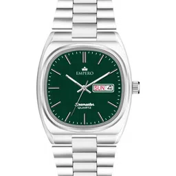EMPERO Men Brass Dial & Stainless Steel Straps Analogue Watch EAB221 Square Green Dial-15