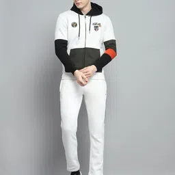 Monte Carlo Men Colourblocked Mid-Rise Tracksuits-image-90
