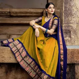 MANMOHITSAREE Woven Design Ready to Wear Lehenga & Blouse With Dupatta-picture-40