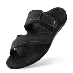 FRIDO Men Leather Orthotics Toe Ring Sandals-picture-25