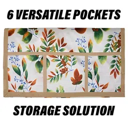 LooMantha 5-Pcs Black Printed Durable Fridge Cover image 2
