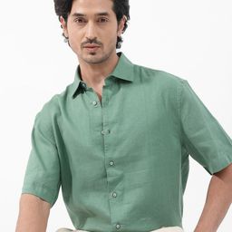 RARE RABBIT Men Linex-1 Boxy Fit Opaque Shirt-image-47