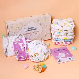 SuperBottoms Newborn Dermatologically Tested DryFeel langots Cotton Diapers Large-image-45