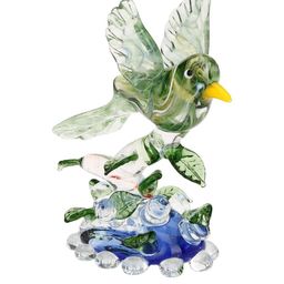 SOMIL Green Glass Idol Showpiece-image-9
