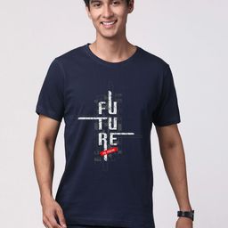 ADRO Men Graphic Printed Round Neck Cotton T-shirt-image-64