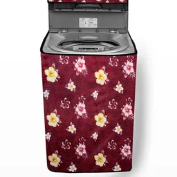 The Furnishing Tree Washing Machine Cover Floral Red Compatible for Samsung 6.5 Kg Fully-Automatic-image-58