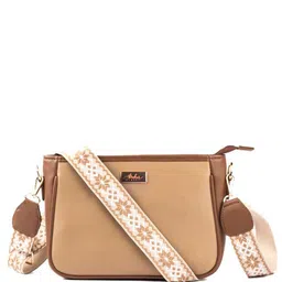 Strokes by Namrata Mehta PU Structured Sling Bag-34