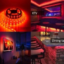 144 LEDs 2 m Red Steady Strip Rice Lights-image-94