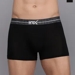 HRX by Hrithik Roshan Men Pack of 2 Solid Trunks-image-37