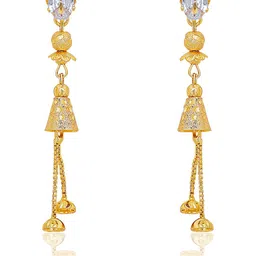 Raj And Deb Gold-Plated Drop Earrings-image-80
