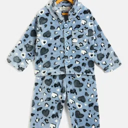 JWAAQ Kids Printed Hooded Sweater With Trouser-image-50