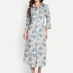 TILISM Women Floral Printed A- Line Dress-image-46