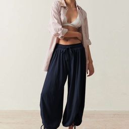 KPOP Women Solid Comfort Loose Fit Mid-Rise Casual Regular Trousers-image-78