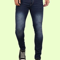 LINARIA Men Classic Slim Fit Low Distress Heavy Fade Jeans-picture-12