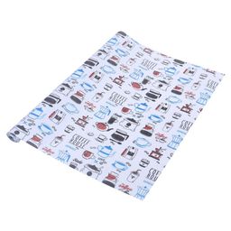 Kuber Industries White Set of 1 Regular Shelf Liner Organisers image 2