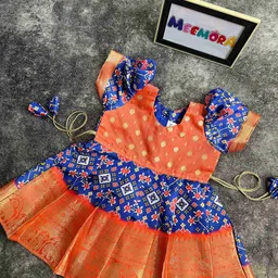 Meemora Floral Puff Sleeve Fit & Flare Dress-40