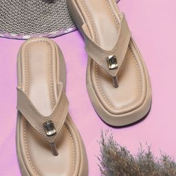Try Me Ethnic Platform Sandals-99