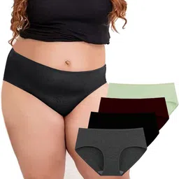 Diving Deep Women Pack of 4 Hipster Briefs-picture-16