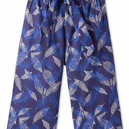 CrayonFlakes Girls Floral Printed Palazzos-19