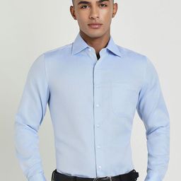 Allen Solly Sport Men Spread Collar Micro Ditsy Printed Cotton Slim Fit Formal Shirt-image-92