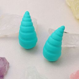 SOHI Shell Shape Studs image 2