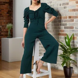 Zima Leto Women Solid Basic Jumpsuit-image-70
