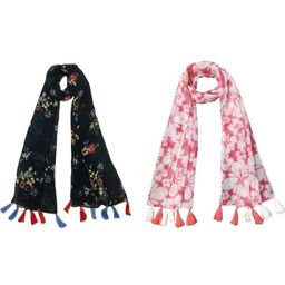 StoleVilla Floral Chiffon Stoles-image-33