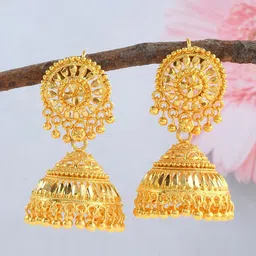 MEMOIR Classic Jhumkas Earrings-48