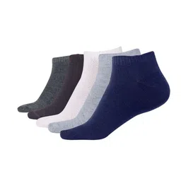 PRASTHAN Men Pack Of 5 Ankle-Length Sports Socks-image-27