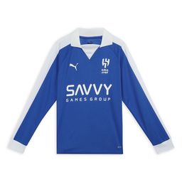 Puma Kids Al HilalS FC Anniversary Youth Long Sleeve Football Jersey Tshirt-image-91