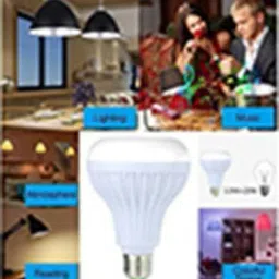 AVYATAILS LED Music Light Bluetooth Bulb WITH REMOTE CONTROL Smart Bulb image 4
